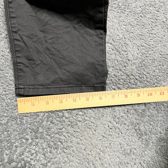 Flint & Tinder Pants Mens 33x30 Stretch Cotton Slim Fit Gray Khaki Jeans - Picture 10 of 10